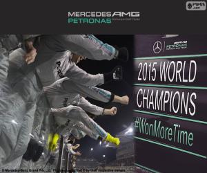 Puzzle Mercedes F1 Team πρωταθλητής 2015